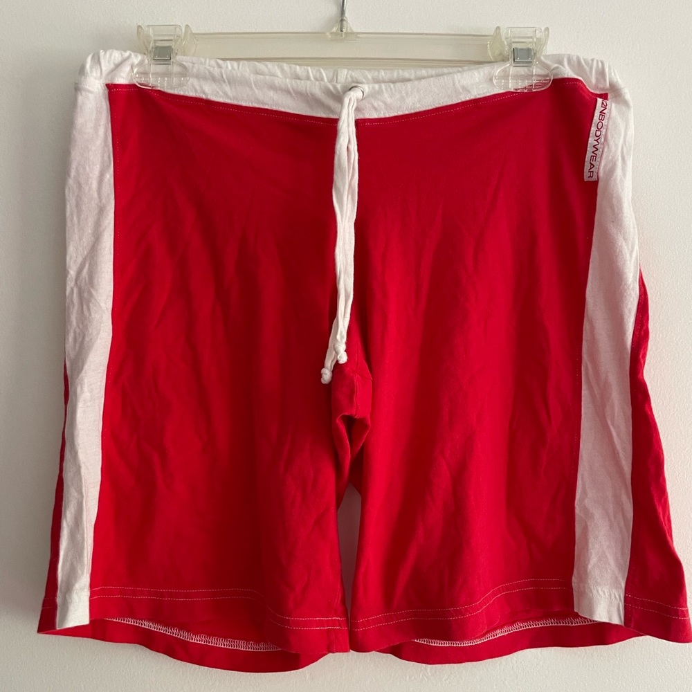 N2N Bodywear Mens Size Small 7 Inch Lounge Shorts.
